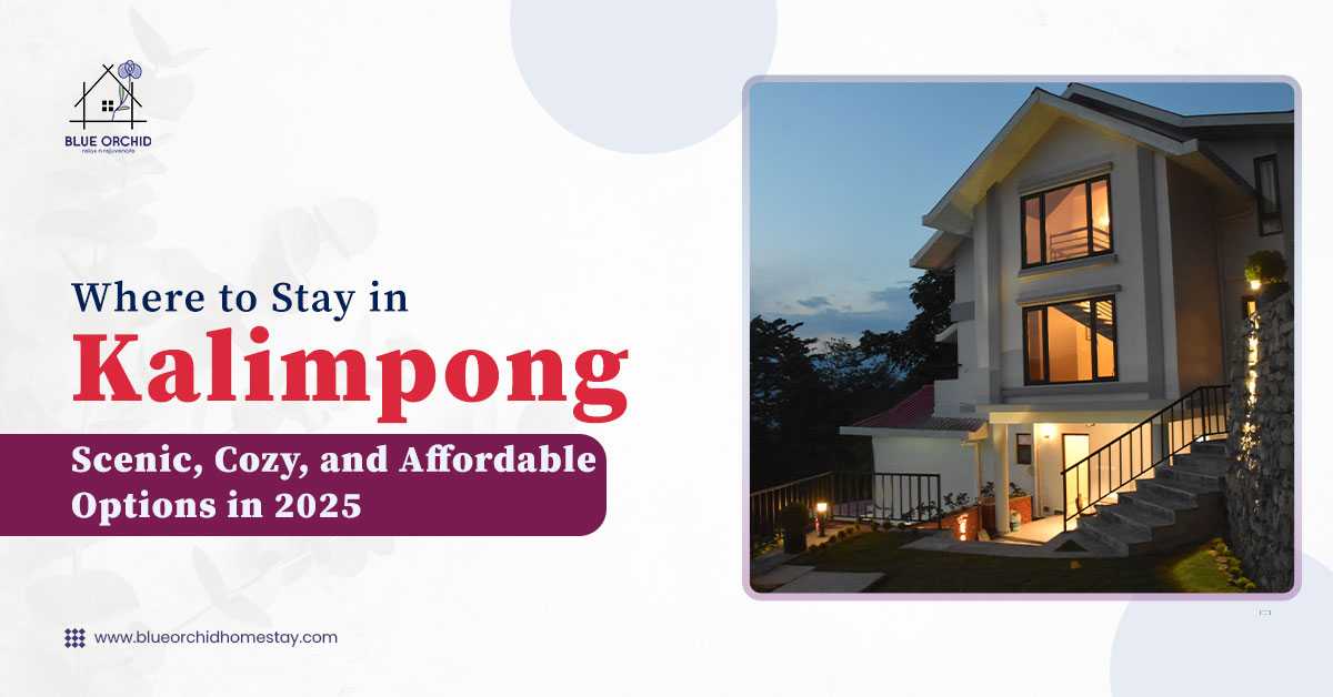 Where to Stay in Kalimpong: Scenic, Cozy, and Affordable Options in 2025
